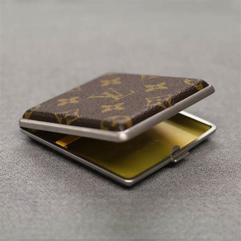 vintage rare louis vuitton metal cigerette case|Louis Vuitton Cigarette Cases for sale .